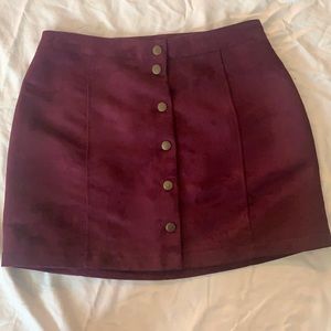 Button up skirt